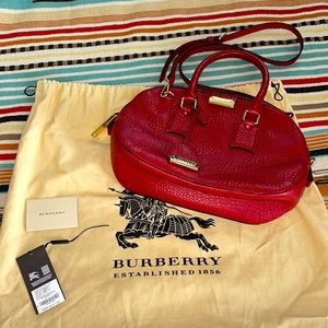 Burberry bowling bag